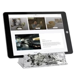 Outlet 💯 Michael Aram Black Orchid Tablet Stand Silver 🔔 -Michael Aram Sales Store unnamed file 1005