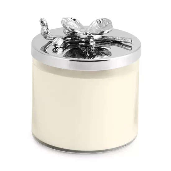 New ๐ Michael Aram White Orchid Candle Silver ๐ 1 New ๐ Michael Aram White Orchid Candle Silver ๐