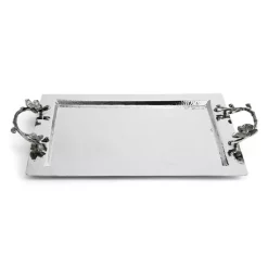 Top 10 ๐ Michael Aram Black Orchid Serving Tray Silver ๐