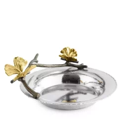 Best Sale ⌛ Michael Aram Butterfly Ginkgo Wine Coaster Silver/gold 💯