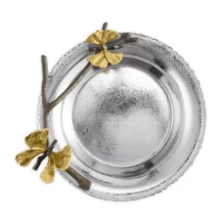 Best Sale ⌛ Michael Aram Butterfly Ginkgo Wine Coaster Silver/gold 💯 -Michael Aram Sales Store unnamed file 1067