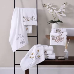 New 🛒 Michael Aram Fern Embroidered Hand Towel Set Green ✔️ -Michael Aram Sales Store unnamed file 1079