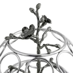 Promo 👍 Michael Aram Black Orchid K-Cup Carousel Silver ✨ -Michael Aram Sales Store unnamed file 1087