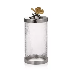 Outlet 🥰 Michael Aram Butterfly Ginkgo Large Kitchen Canister Silver 💯 -Michael Aram Sales Store unnamed file 1098