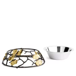 Best Pirce 🔥 Michael Aram Butterfly Ginkgo Large 🐶 Dog Bowl Silver/gold 🧨 -Michael Aram Sales Store unnamed file 1122