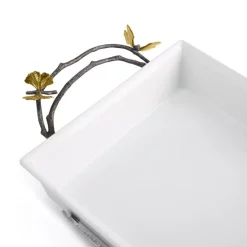 Promo 🧨 Michael Aram Butterfly Ginkgo 3-Qt. Casserole Dish White/yellow ❤️ -Michael Aram Sales Store unnamed file 1129