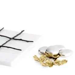 Flash Sale 😍 Michael Aram 🐕 Dogwood Tic Tac Toe Set White ✨ -Michael Aram Sales Store unnamed file 118