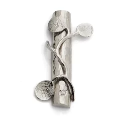 Budget 🎁 Michael Aram Botanical Leaf Mezuzah Nickel Plate ✨