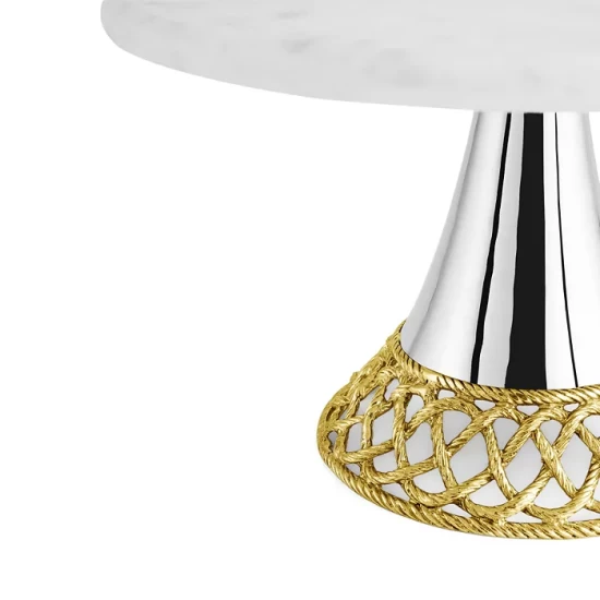 Promo ๐ Michael Aram Love Knot Cake Stand White/gold ๐ 3 Promo ๐ Michael Aram Love Knot Cake Stand White/gold ๐ - Image 3