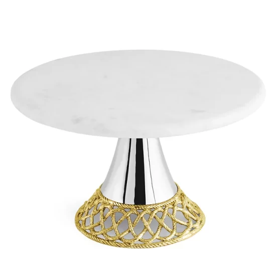 Promo ๐ Michael Aram Love Knot Cake Stand White/gold ๐ 4 Promo ๐ Michael Aram Love Knot Cake Stand White/gold ๐ - Image 4