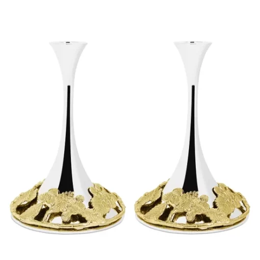 Buy 🔥 Michael Aram Hydrangea Candleholders, Set Of 2 Silver/gold 😉 -Michael Aram Sales Store unnamed file 1256