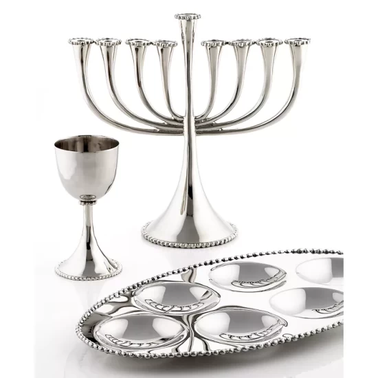 Cheap ๐ Michael Aram Molten Menorah Silverplate ๐ 2 Cheap ๐ Michael Aram Molten Menorah Silverplate ๐ - Image 2