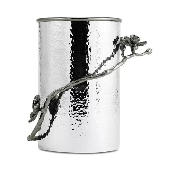 Brand new ๐ฅ Michael Aram Black Orchid Utensil Holder Silver ๐ 2 Brand new ๐ฅ Michael Aram Black Orchid Utensil Holder Silver ๐ - Image 2
