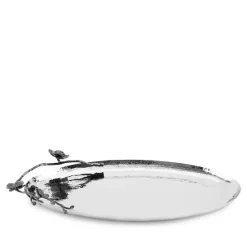 New ✨ Michael Aram Black Orchid Large Oval Platter No Color 👍