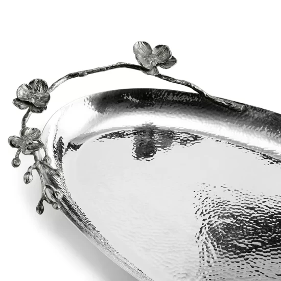New โจ Michael Aram Black Orchid Large Oval Platter No Color ๐ 2 New โจ Michael Aram Black Orchid Large Oval Platter No Color ๐ - Image 2