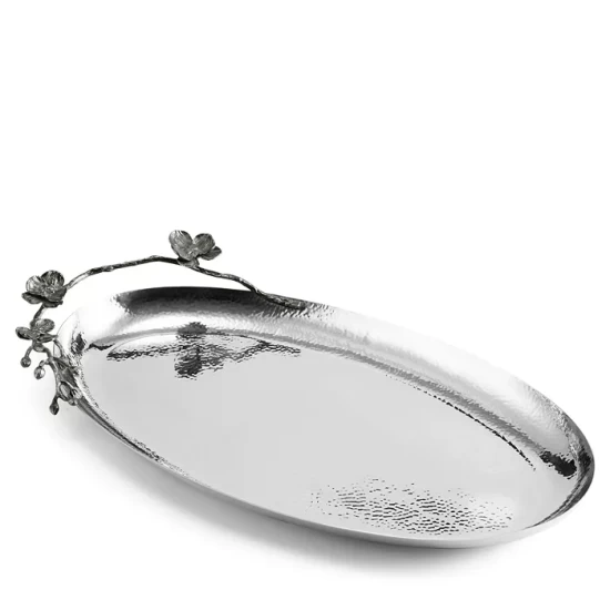 New โจ Michael Aram Black Orchid Large Oval Platter No Color ๐ 3 New โจ Michael Aram Black Orchid Large Oval Platter No Color ๐ - Image 3