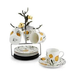 Budget ✔️ Michael Aram Pomegranate Demitasse Cup & Saucer Set With Stand No Color 😀