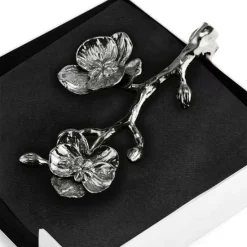 Promo 🎁 Michael Aram Black Orchid Cocktail Napkin Holder Nickel Plate 🥰 -Michael Aram Sales Store unnamed file 1350