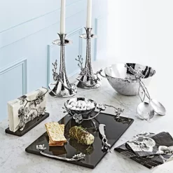 Wholesale ✔️ Michael Aram White Orchid Medium Serving Bowl Stainless Steel 🥰 -Michael Aram Sales Store unnamed file 1371