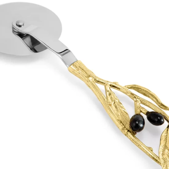 Buy ๐ฏ Michael Aram Olive Branch Pizza Cutter Gold ๐งจ 2 Buy ๐ฏ Michael Aram Olive Branch Pizza Cutter Gold ๐งจ - Image 2