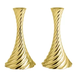 Budget ๐ Michael Aram Twist Candleholders, Set Of 2 Gold ๐