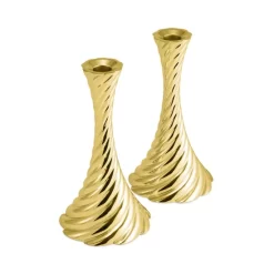 Budget 👍 Michael Aram Twist Candleholders, Set Of 2 Gold 🛒 -Michael Aram Sales Store unnamed file 143