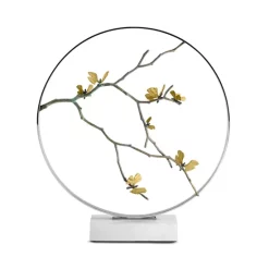 New 😍 Michael Aram Butterfly Ginkgo 22" Moon Gate Sculpture No Color 😍