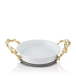 Outlet 🌟 Michael Aram Mistletoe Pie Dish No Color 😉