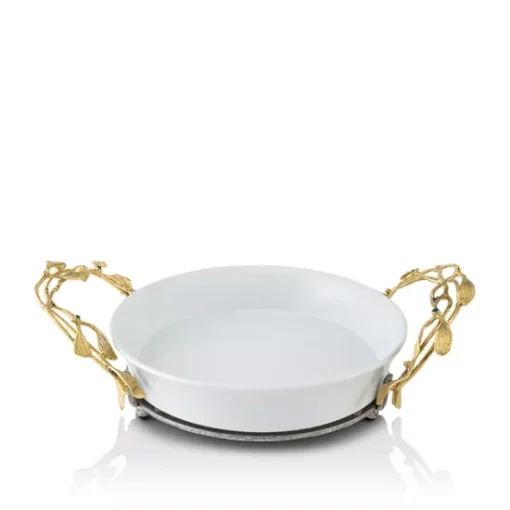 Outlet 🌟 Michael Aram Mistletoe Pie Dish No Color 😉 -Michael Aram Sales Store unnamed file 1459