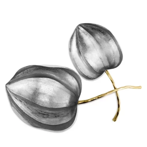 Coupon 🔔 Michael Aram Lodhi Garden Gooseberry Double Bowl Silver 😉 -Michael Aram Sales Store unnamed file 1482