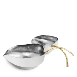 Coupon 🔔 Michael Aram Lodhi Garden Gooseberry Double Bowl Silver 😉 -Michael Aram Sales Store unnamed file 1483