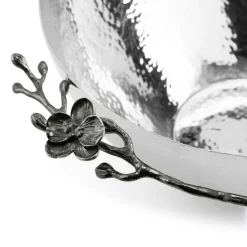 Cheap 🌟 Michael Aram Black Orchid Bowl, Large Black Nickelplate 🥰 -Michael Aram Sales Store unnamed file 1498