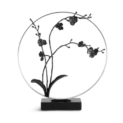 Cheap 😀 Michael Aram Black Orchid 22" Moon Gate Sculpture No Color ✔️