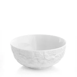 Coupon 🎁 Michael Aram Forest Leaf All Purpose Bowl White ⌛