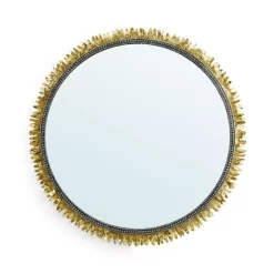 Promo 💯 Michael Aram Sunflower 36" Mirror Gold ⭐