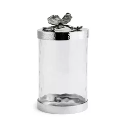 Deals 🔥 Michael Aram Black Orchid Canister, Medium Nickel Plate 😍