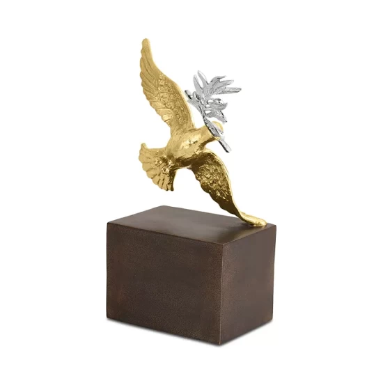 Budget ๐ Michael Aram Celebration Of Life Dove Of Peace Sculptural Urn Gold ๐งจ 1 Budget ๐ Michael Aram Celebration Of Life Dove Of Peace Sculptural Urn Gold ๐งจ