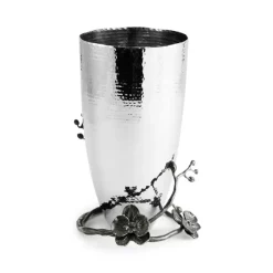 Wholesale 😍 Michael Aram Black Orchid Vase, Medium Black Nickelplate 😉