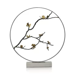 Outlet 🎁 Michael Aram Butterfly Ginkgo 32" Moon Gate Sculpture No Color ✔️