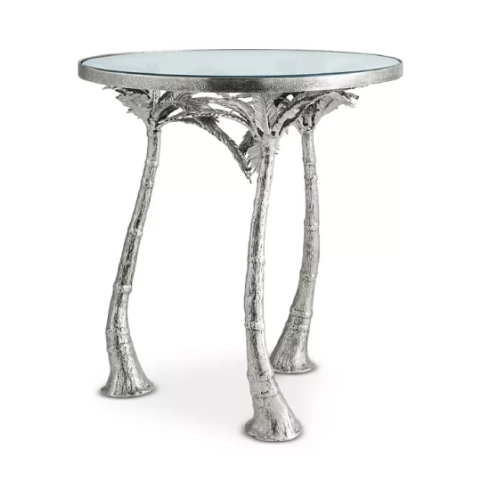 Buy โค๏ธ Michael Aram Palm Accent Table Silver ๐ 4 Buy โค๏ธ Michael Aram Palm Accent Table Silver ๐ - Image 4