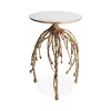 Flash Sale 👏 Michael Aram Water Hyacinth Accent Table Gold 🧨