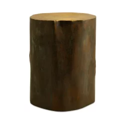 Coupon 🤩 Michael Aram Etched Brass Stool, Small Brown 🎁
