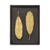 Best deal 🥰 Michael Aram Champa Leaf Shadow Box Gold 🤩