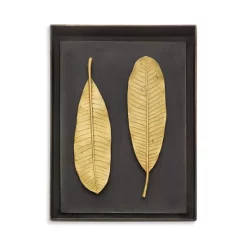 Best deal ๐ฅฐ Michael Aram Champa Leaf Shadow Box Gold ๐คฉ