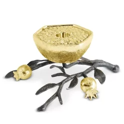 Discount 🥰 Michael Aram Pomegranate Candleholders, Set Of 2 Gold 😍