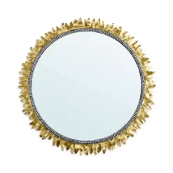 Discount โค๏ธ Michael Aram Sunflower Wall Mirror Gold โค๏ธ