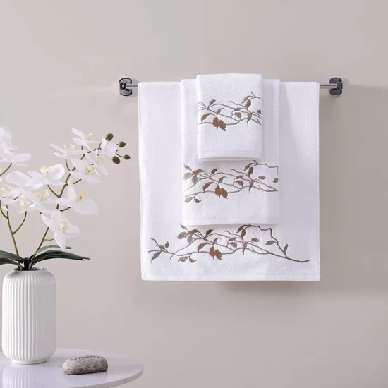 Best deal ๐ Michael Aram Branch Embroidered Hand Towel Set Brown โจ 3 Best deal ๐ Michael Aram Branch Embroidered Hand Towel Set Brown โจ - Image 3