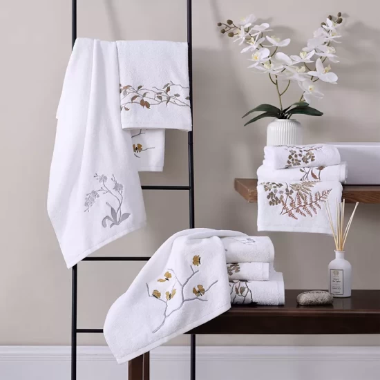 Best deal ๐ Michael Aram Branch Embroidered Hand Towel Set Brown โจ 6 Best deal ๐ Michael Aram Branch Embroidered Hand Towel Set Brown โจ - Image 6