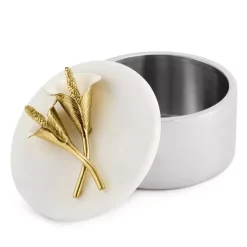 Brand new 🎉 Michael Aram Calla Lily Marble Box No Color ⌛ -Michael Aram Sales Store unnamed file 237