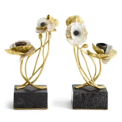 Best Pirce ๐ Michael Aram Anemone Candleholders, Set Of 2 No Color ๐ฅฐ